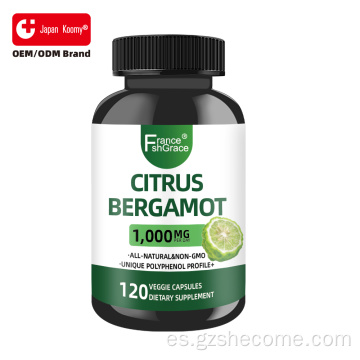 Shecome Cítricos Bergamota Cápsulas Salud Del Corazón